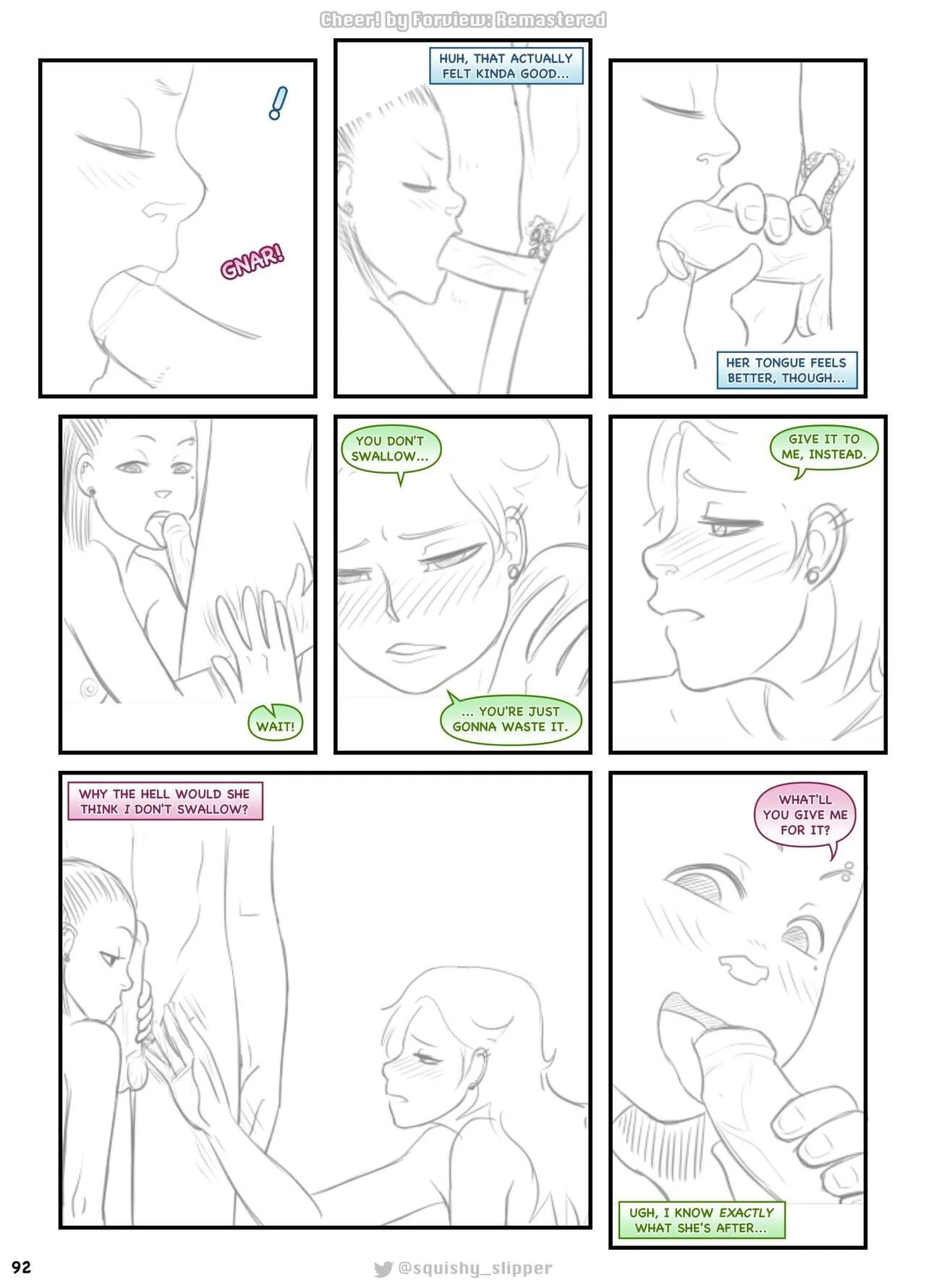 Cheer! Remastered by Squishy porn comic picture 96