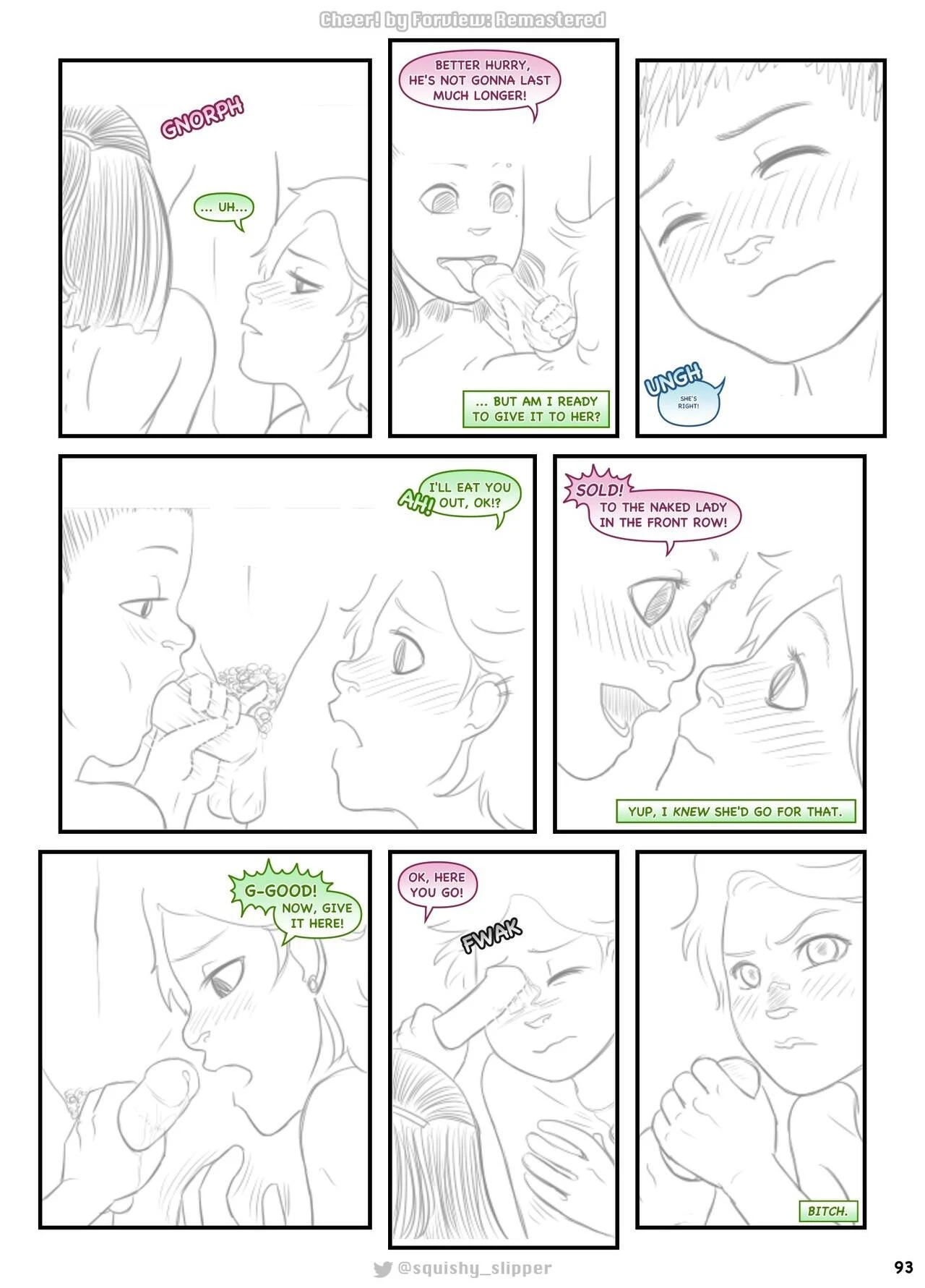 Cheer! Remastered by Squishy porn comic picture 97