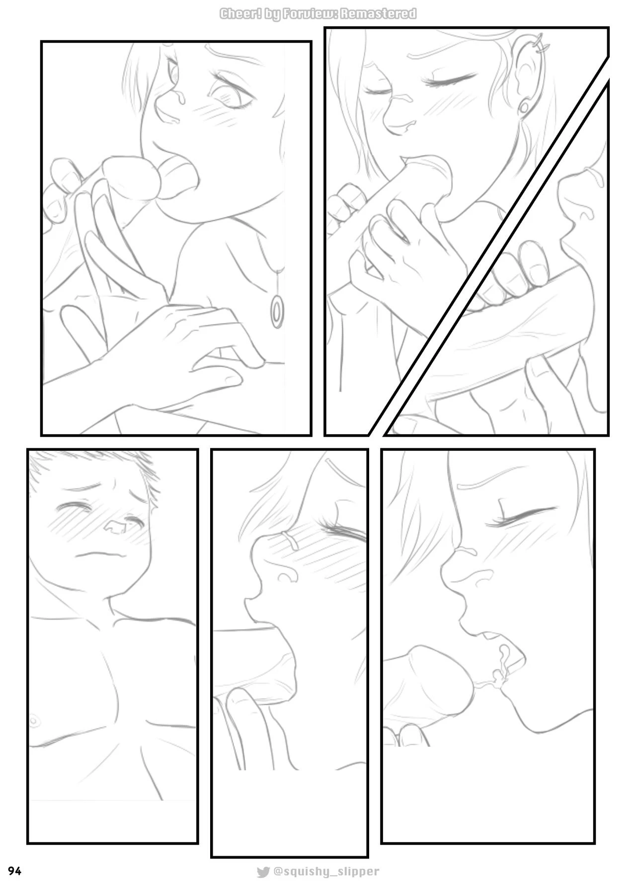 Cheer! Remastered by Squishy porn comic picture 98