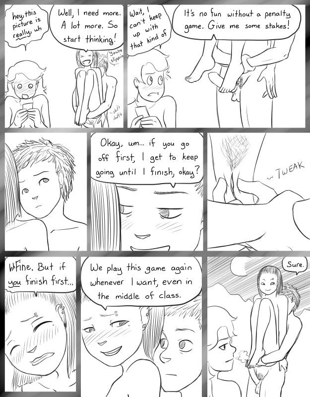 Cheerleader Beach porn comic picture 107