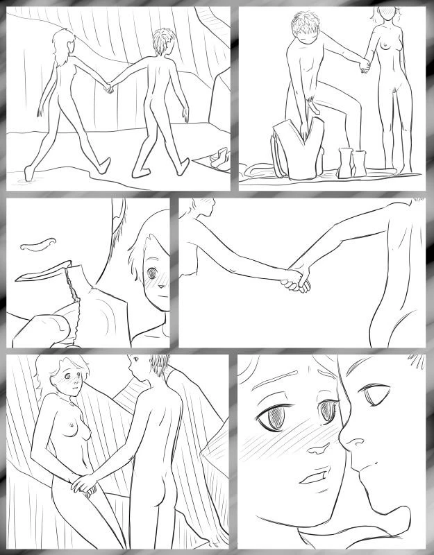 Cheerleader Beach porn comic picture 124