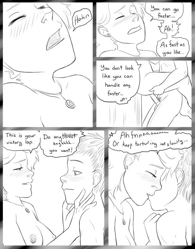 Cheerleader Beach porn comic picture 126