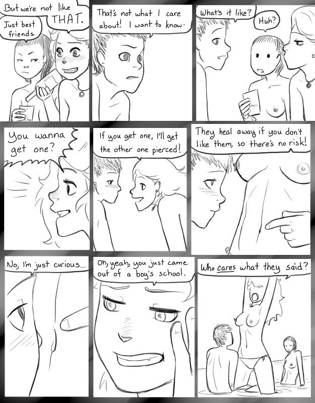 Cheerleader Beach porn comic picture 13