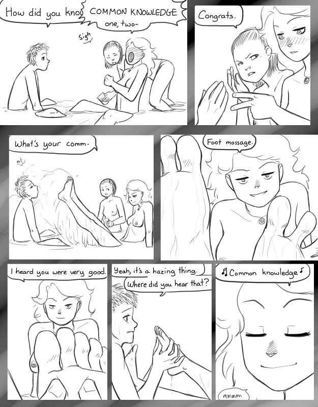 Cheerleader Beach porn comic picture 14