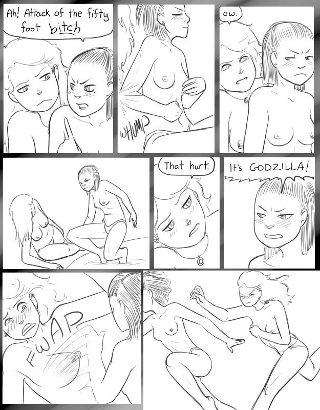 Cheerleader Beach porn comic picture 22