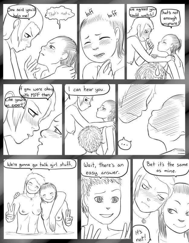 Cheerleader Beach porn comic picture 27