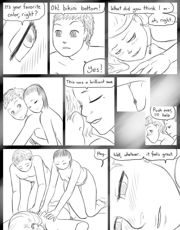 Cheerleader Beach porn comic picture 30