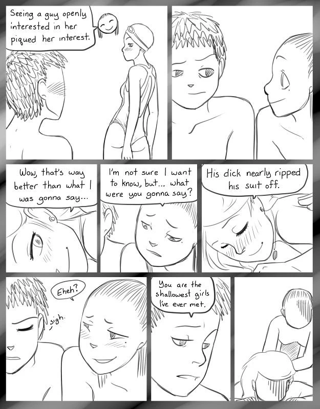 Cheerleader Beach porn comic picture 33