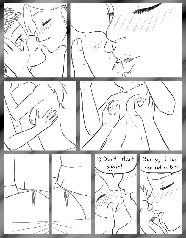 Cheerleader Beach porn comic picture 46