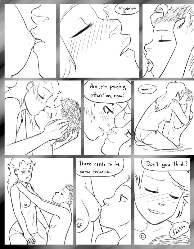 Cheerleader Beach porn comic picture 58