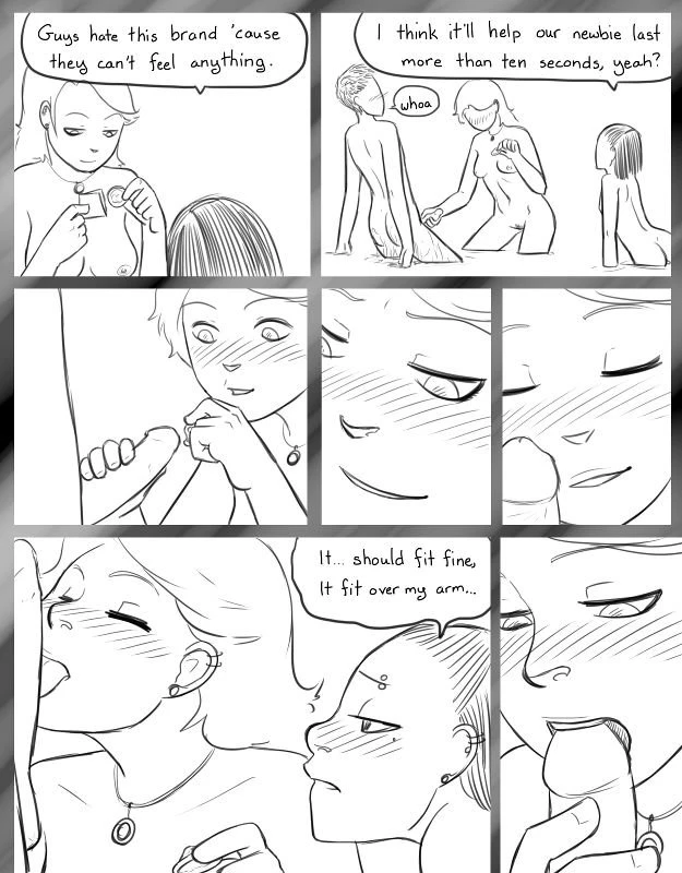 Cheerleader Beach porn comic picture 65