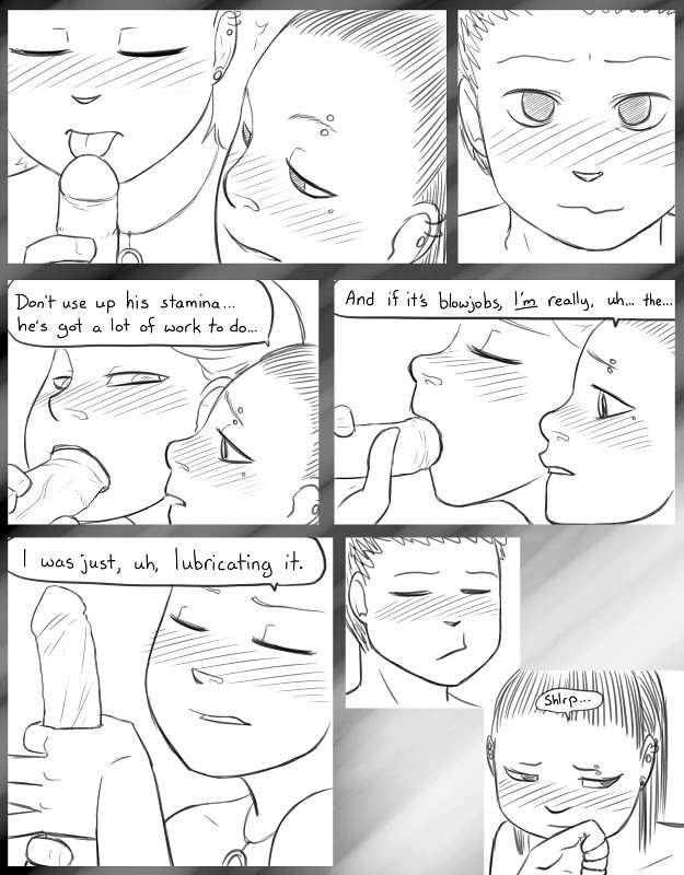 Cheerleader Beach porn comic picture 66