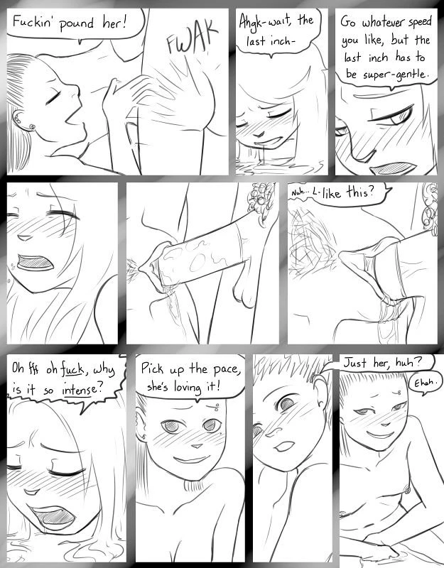 Cheerleader Beach porn comic picture 71