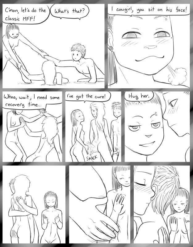Cheerleader Beach porn comic picture 75