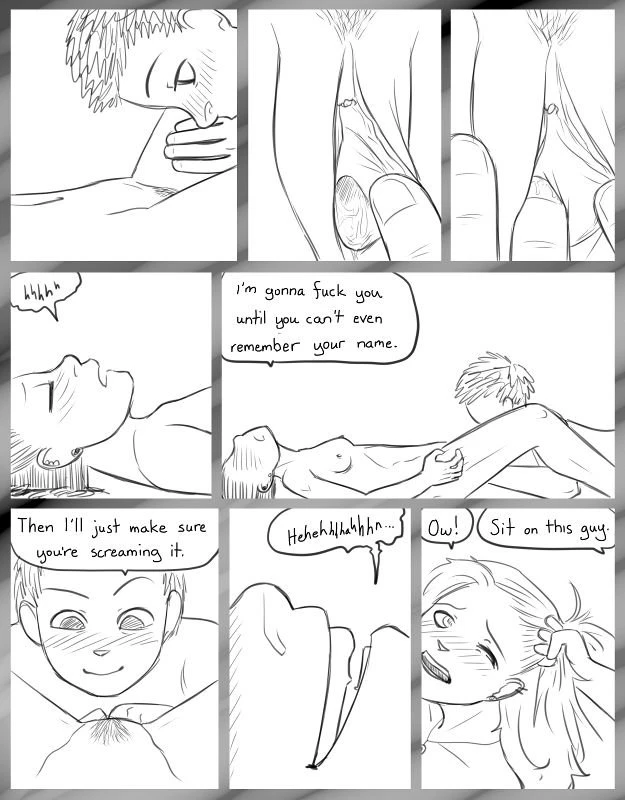 Cheerleader Beach porn comic picture 78