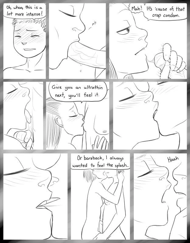 Cheerleader Beach porn comic picture 91