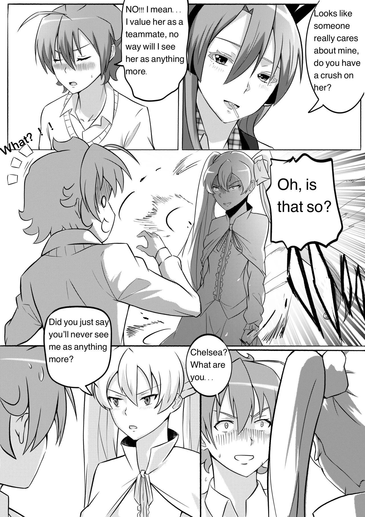 Chelsea: Kill the love porn comic picture 7