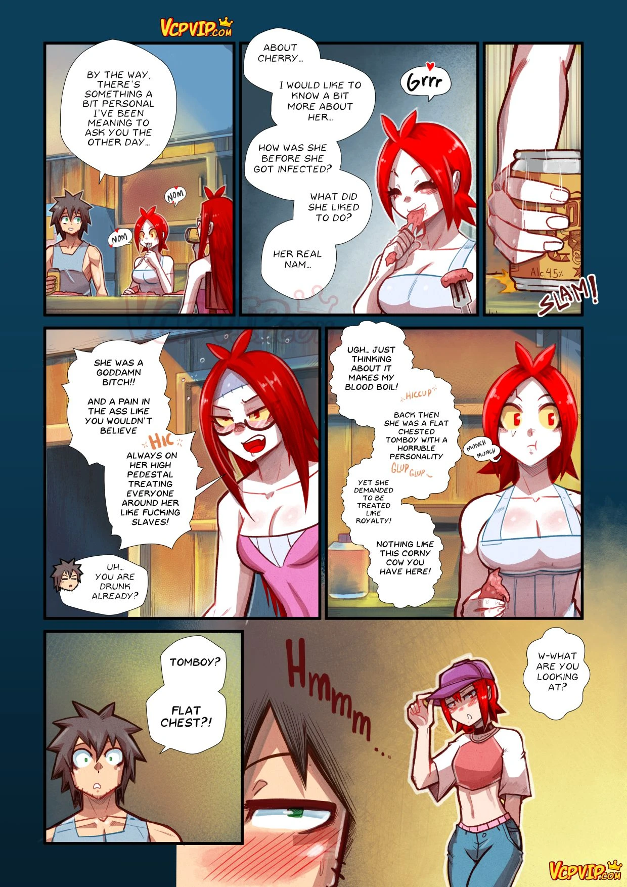 Cherry Road 7- Concerns Of A Zombie porn comic picture 24