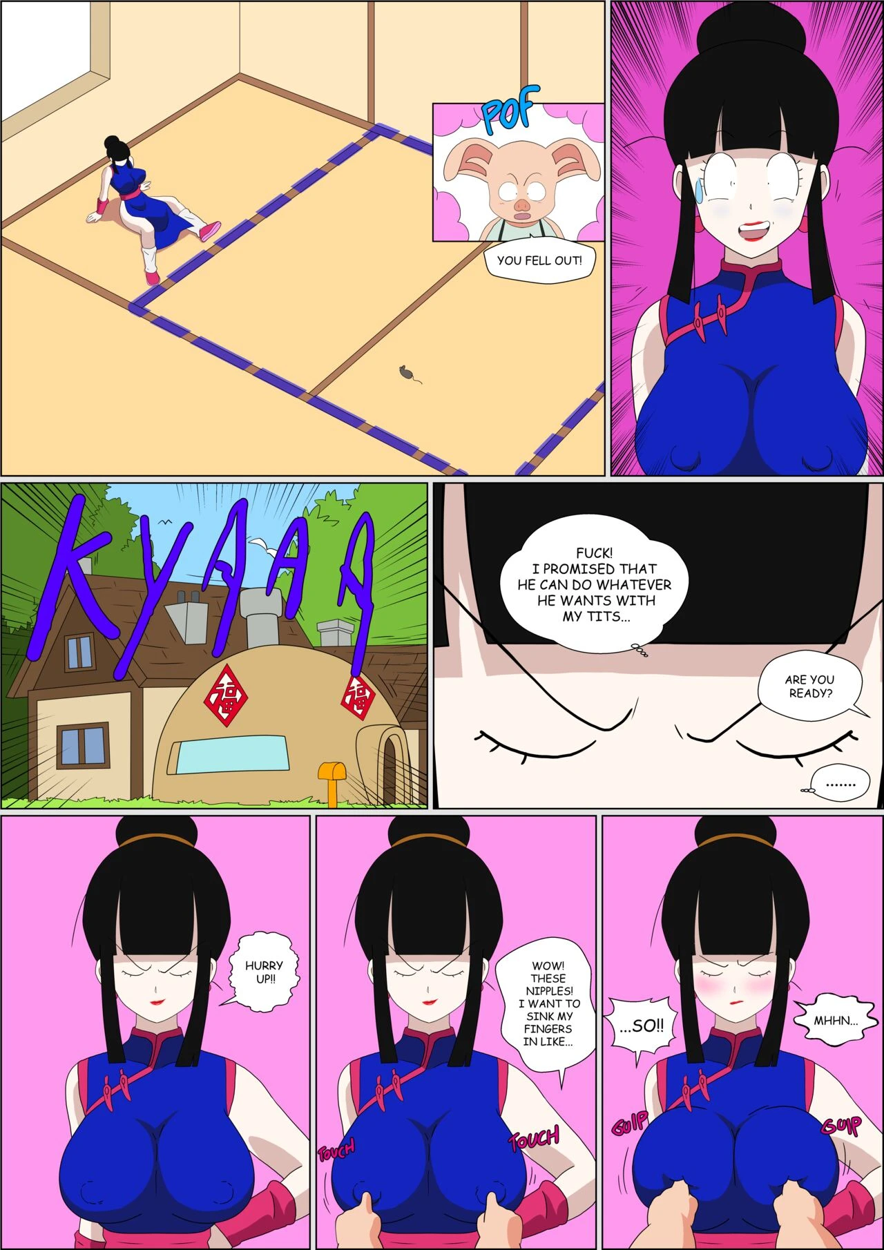 Chi-Chi Hourglass porn comic picture 10