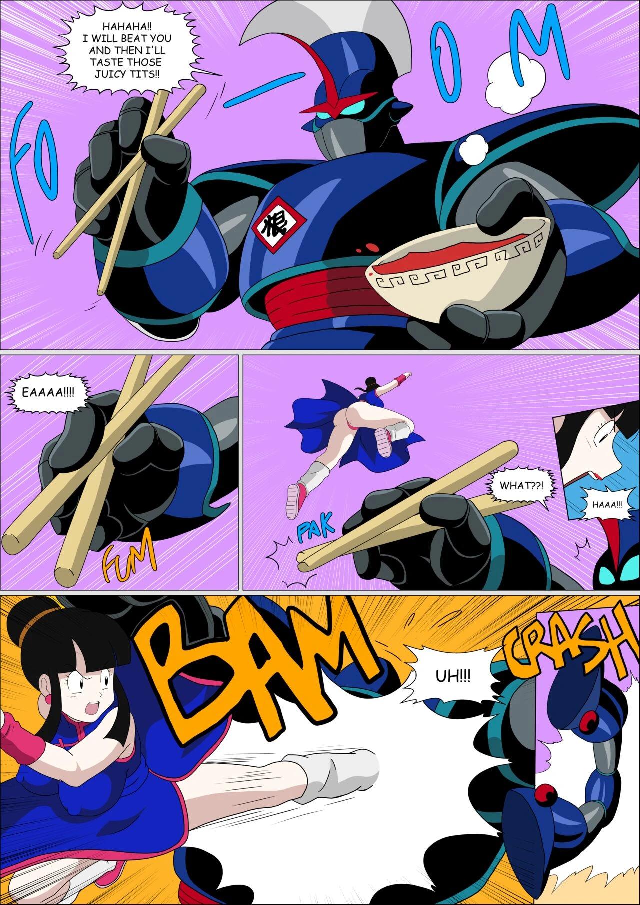 Chi-Chi Hourglass porn comic picture 6