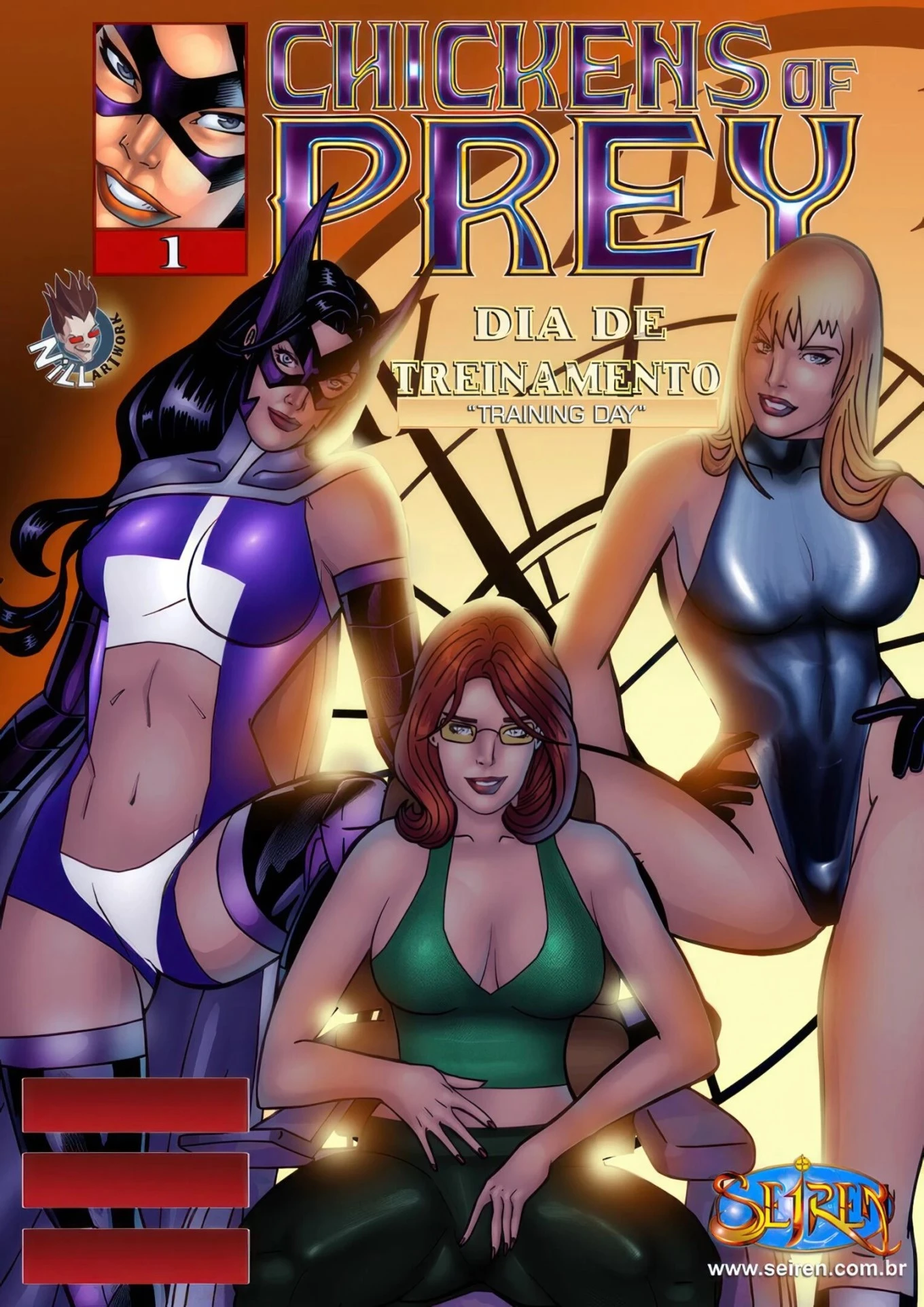 Chickens Of Prey porn comic picture 1