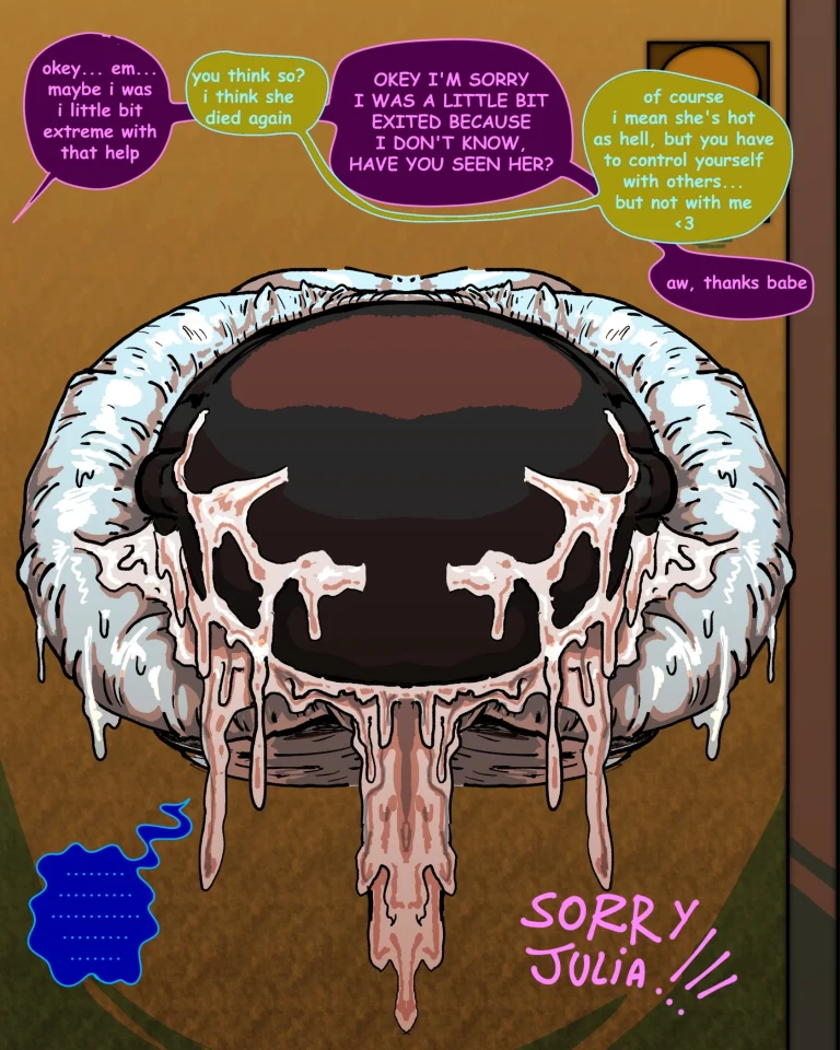 Chie and Damian porn comic picture 18