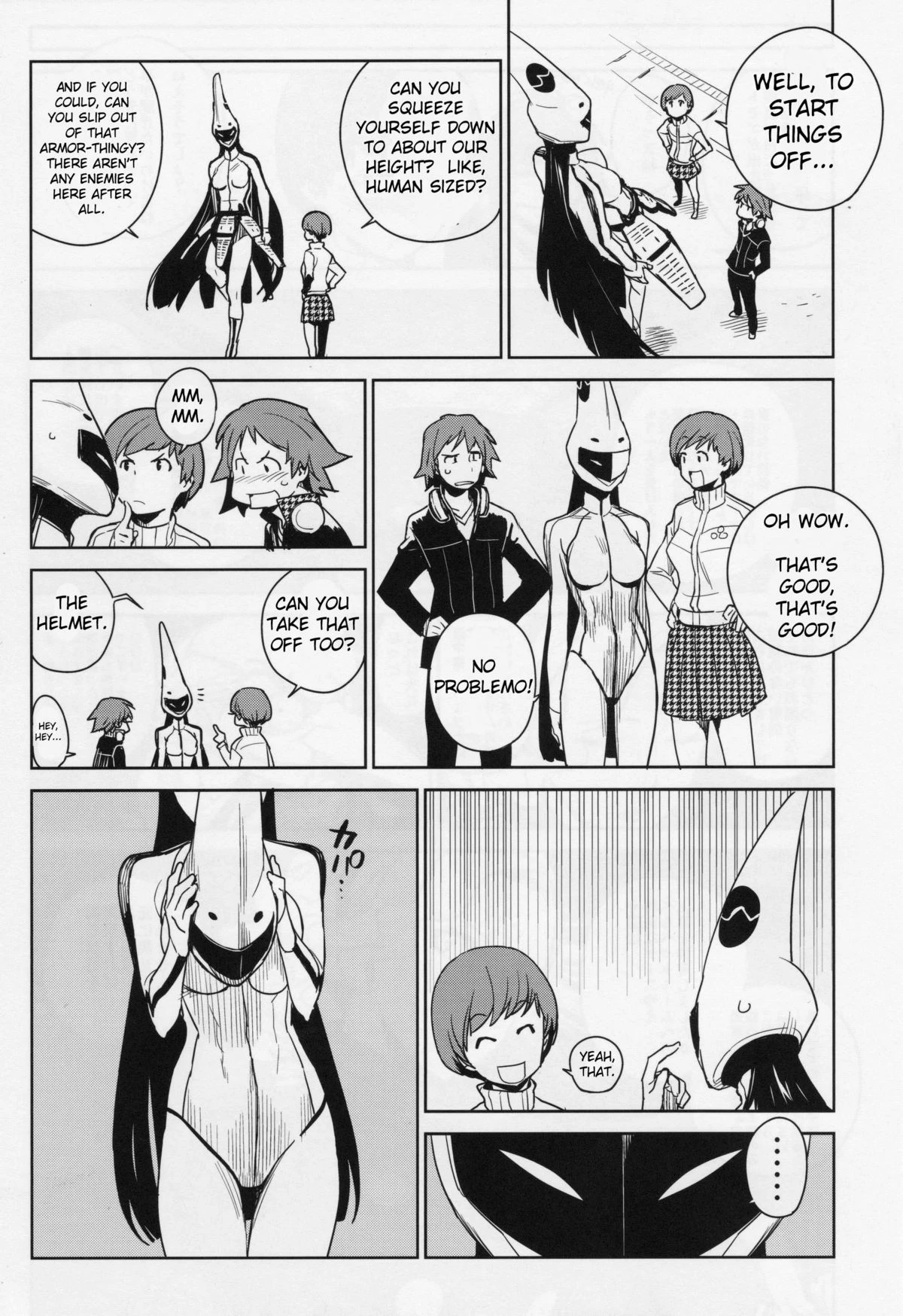 Chie x Yosuke porn comic picture 15