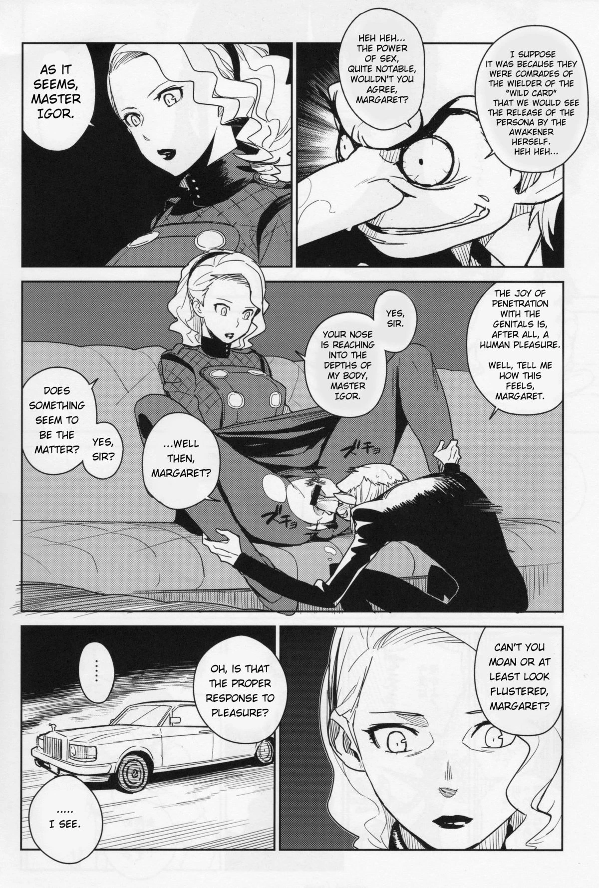Chie x Yosuke porn comic picture 26