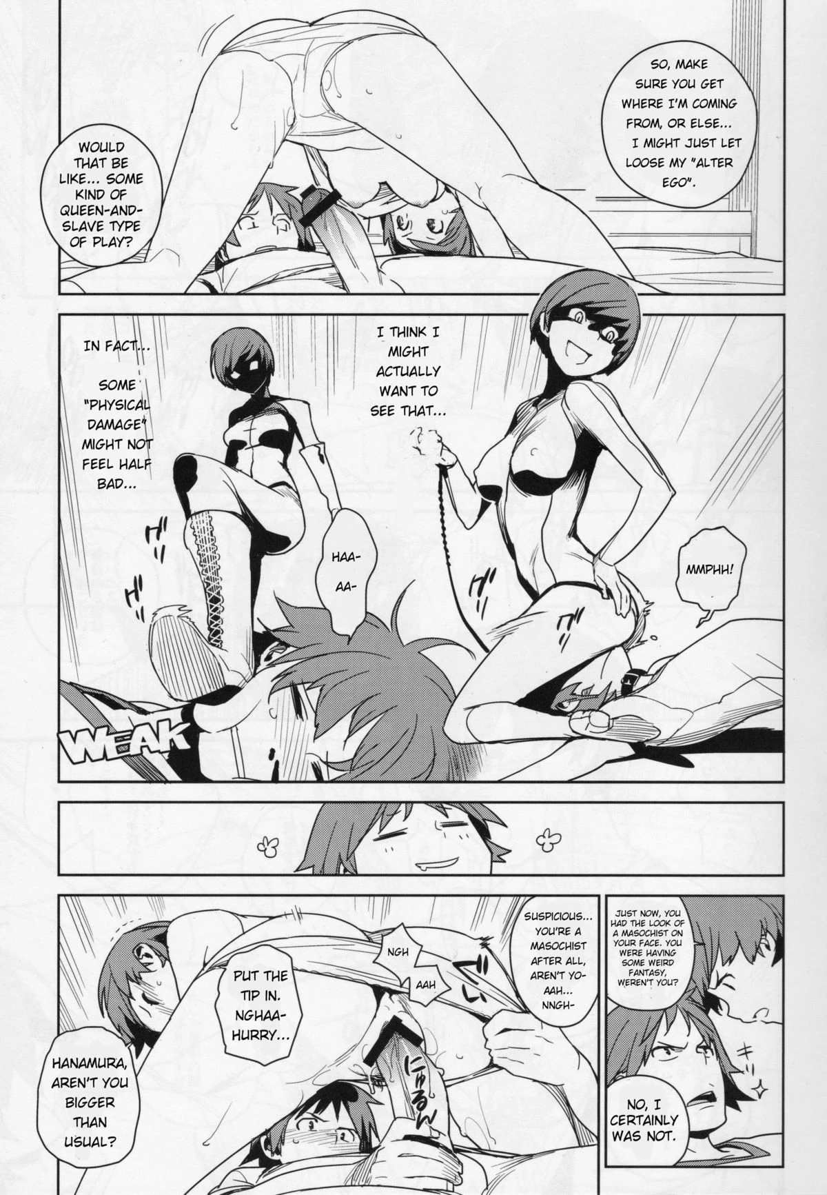 Chie x Yosuke porn comic picture 8