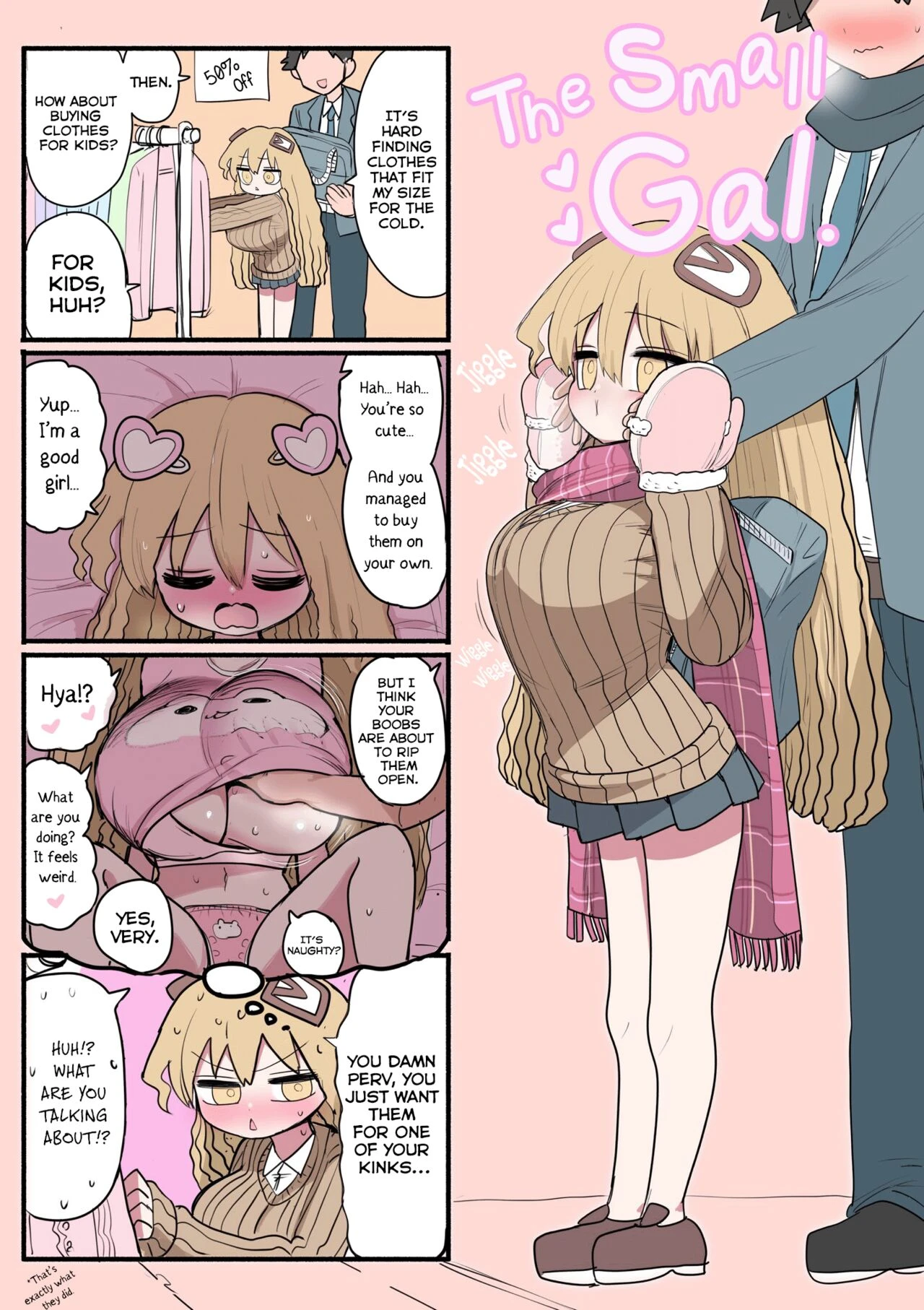 Chiisai Gal | The Small Gal porn comic picture 60