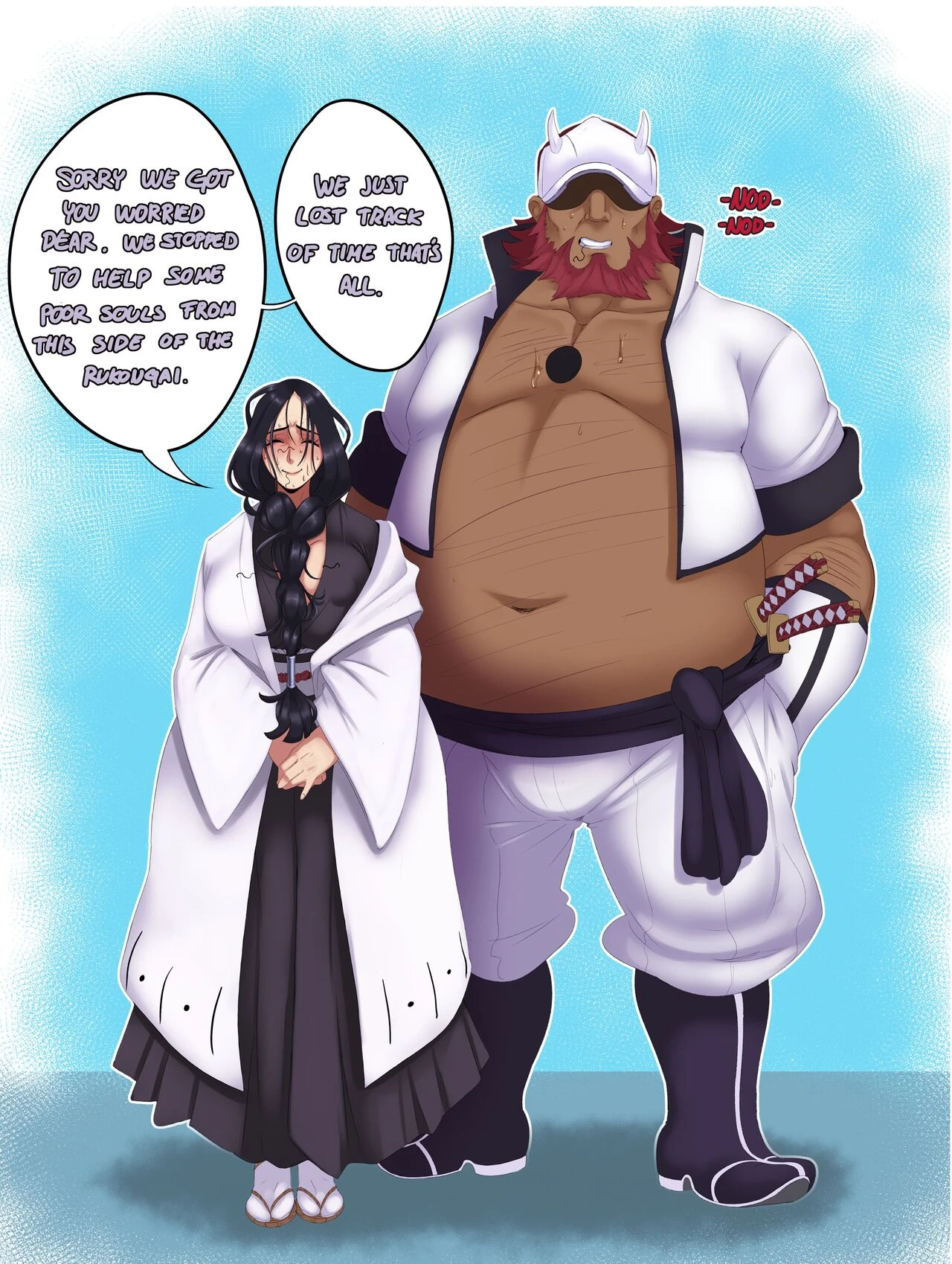 Chikan porn comic picture 15