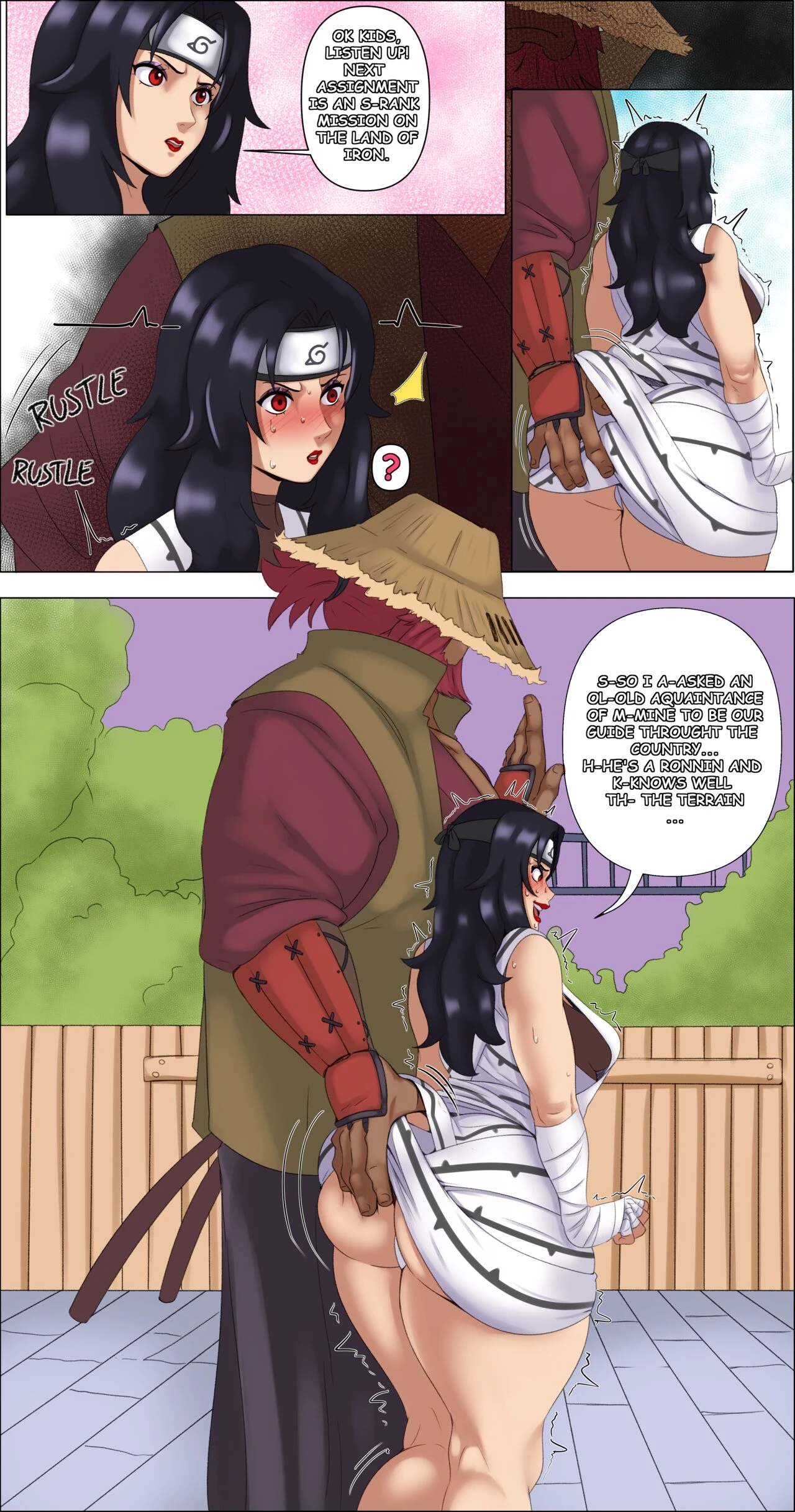 Chikan porn comic picture 17