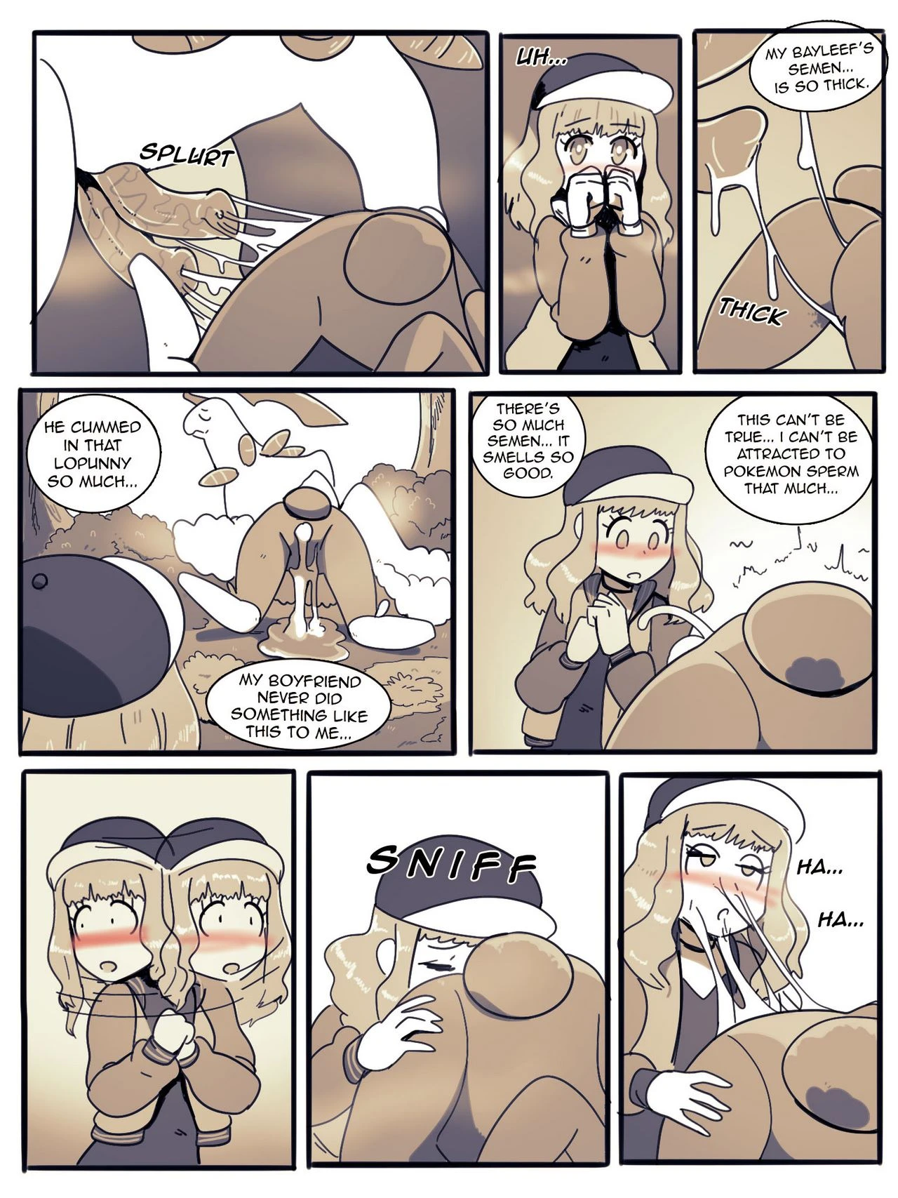 Chikorita is my best friend! porn comic picture 8