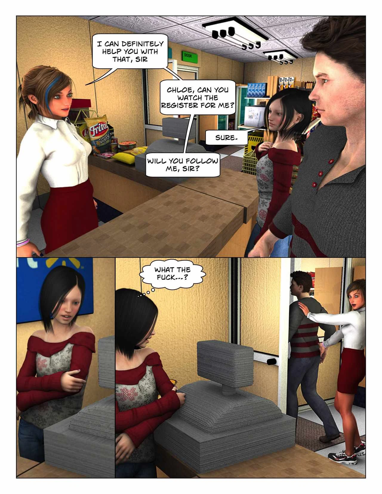 Chloe 18 - Chapter 1 porn comic picture 52