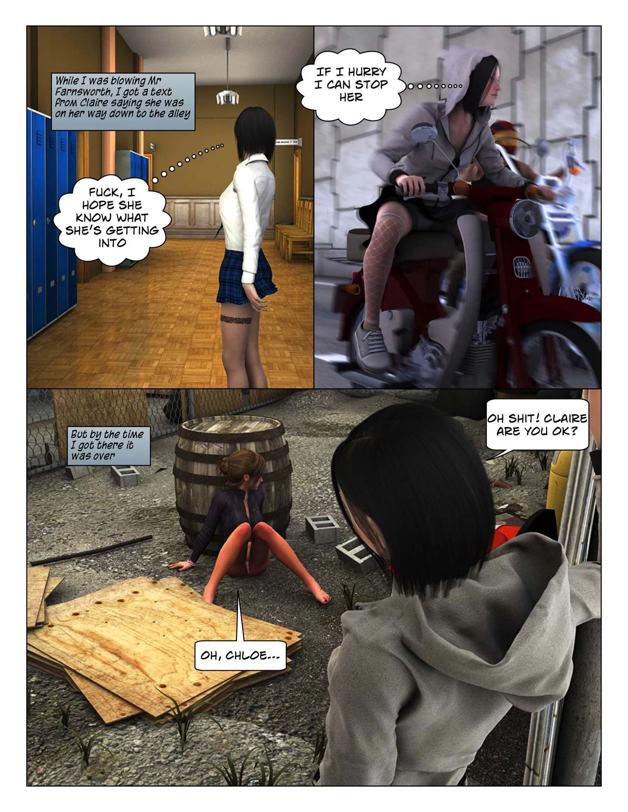 Chloe 18 - Chapter 3 porn comic picture 39
