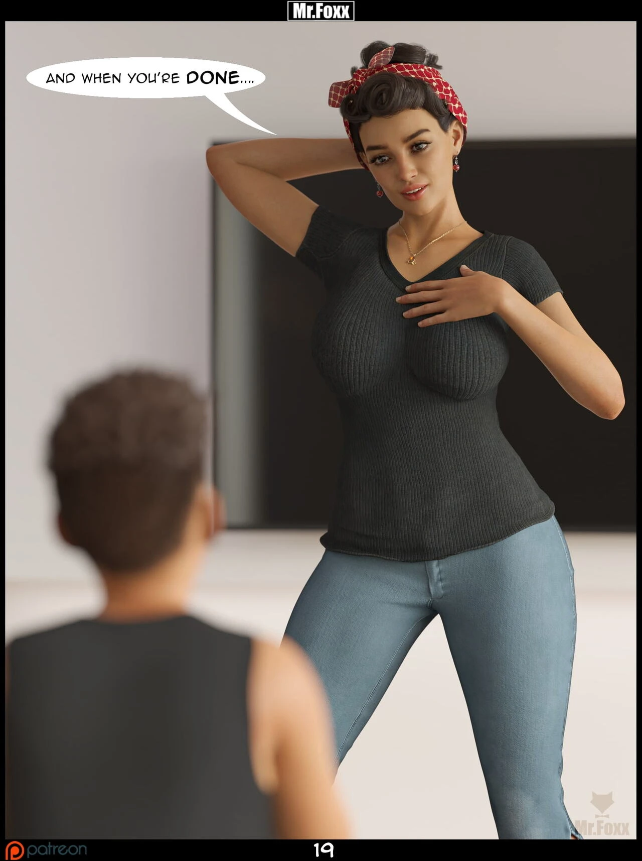 Chore Day porn comic picture 20