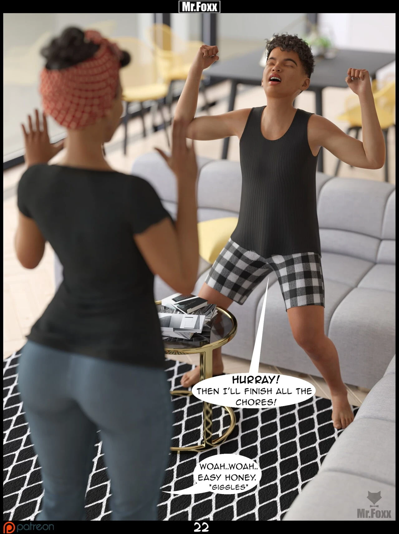 Chore Day porn comic picture 23