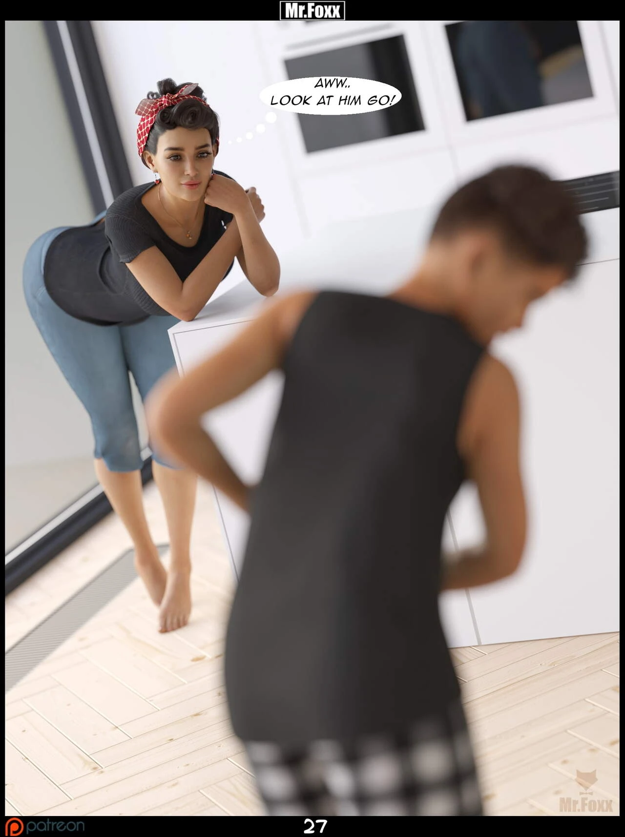 Chore Day porn comic picture 28