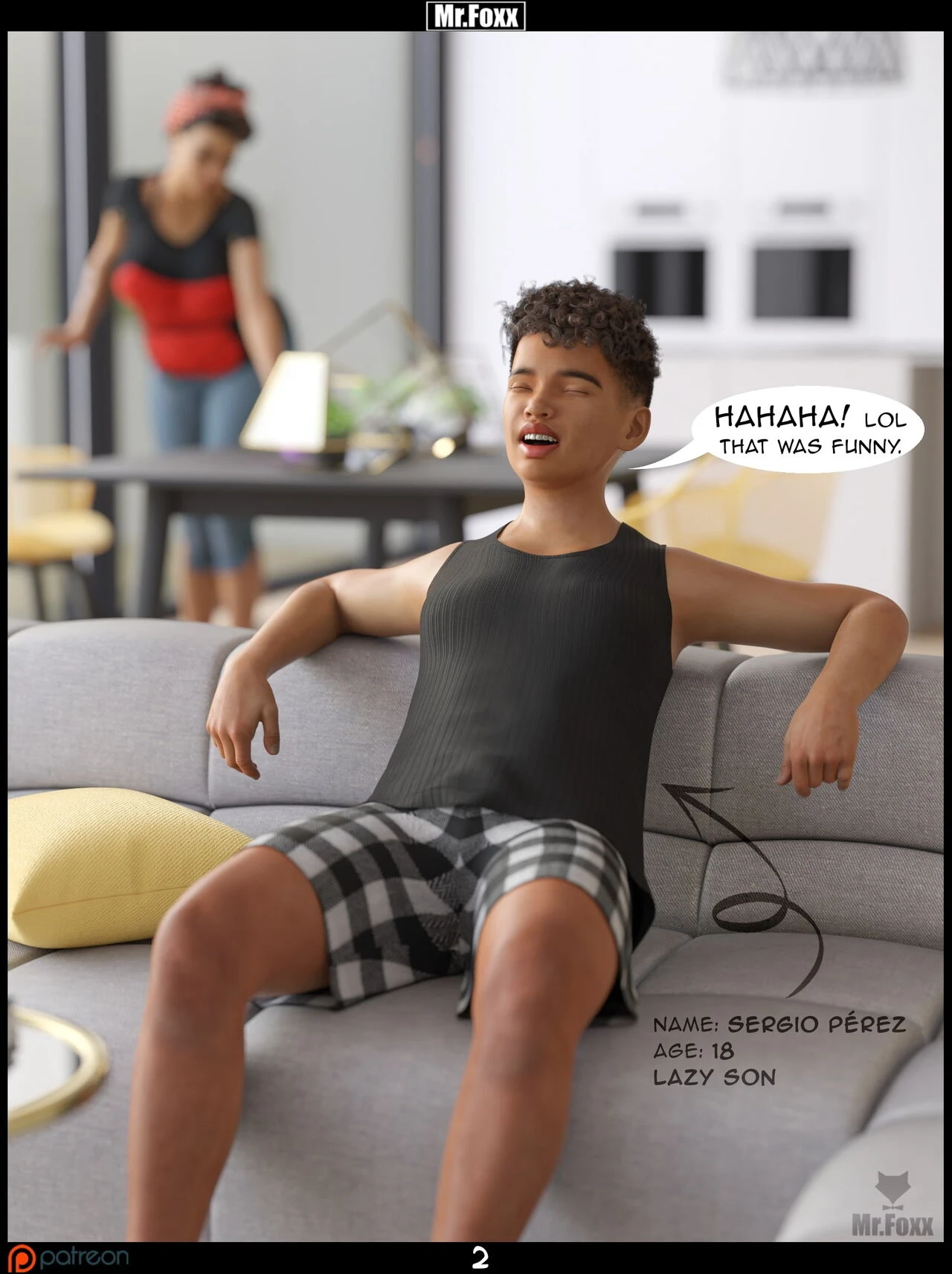 Chore Day porn comic picture 3