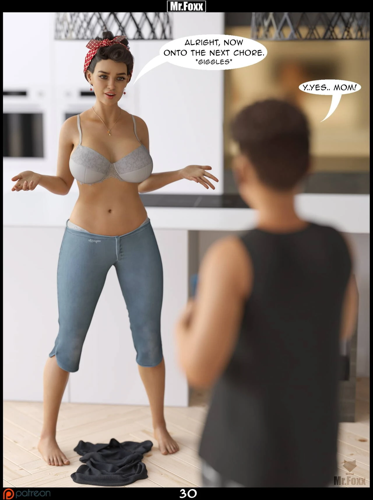 Chore Day porn comic picture 31