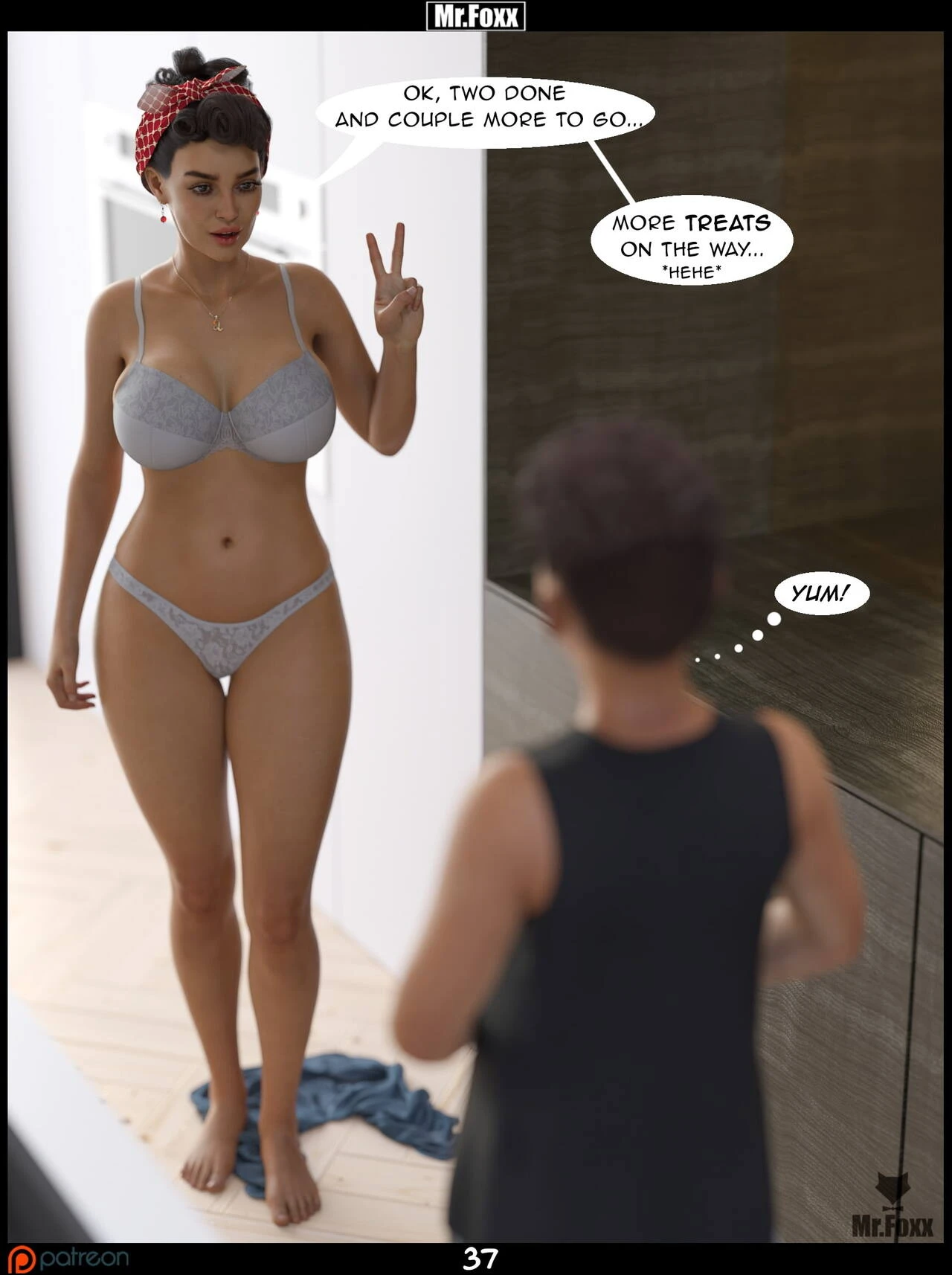 Chore Day porn comic picture 38