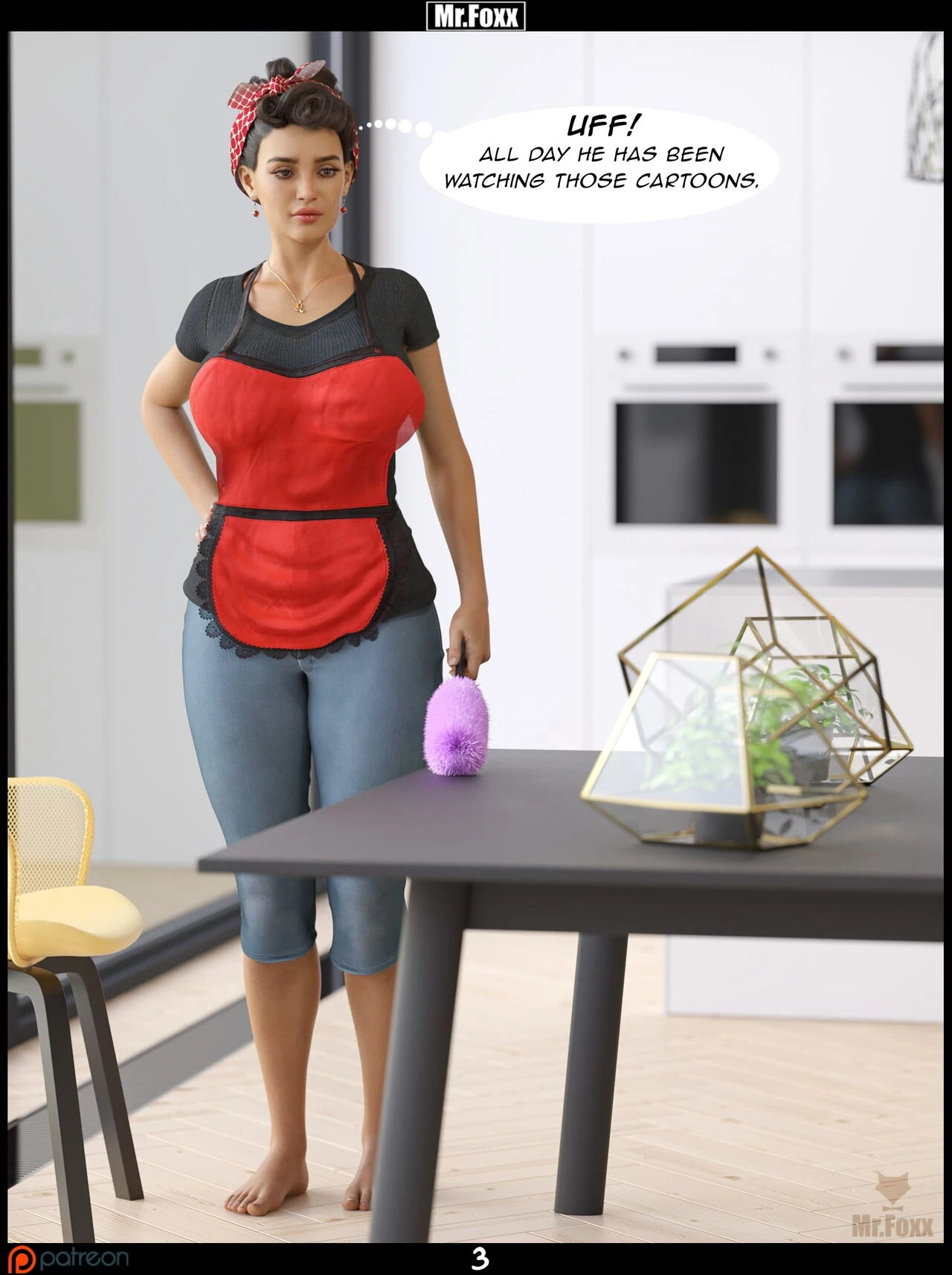 Chore Day porn comic picture 4