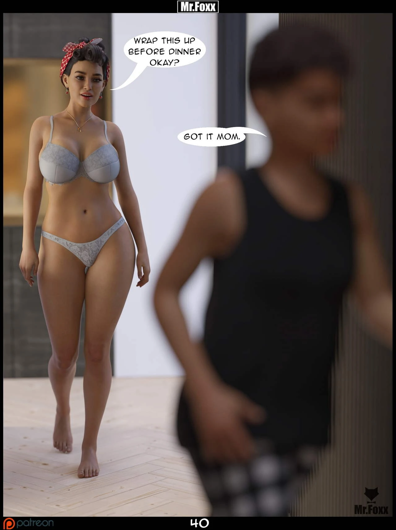 Chore Day porn comic picture 41