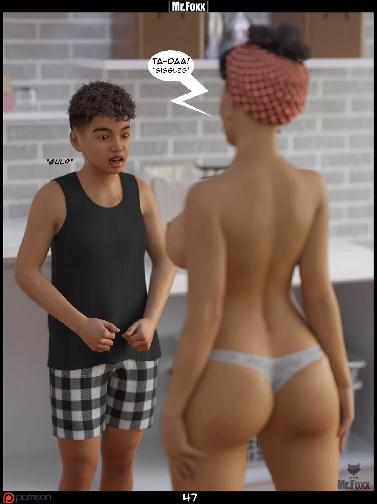 Chore Day porn comic picture 48