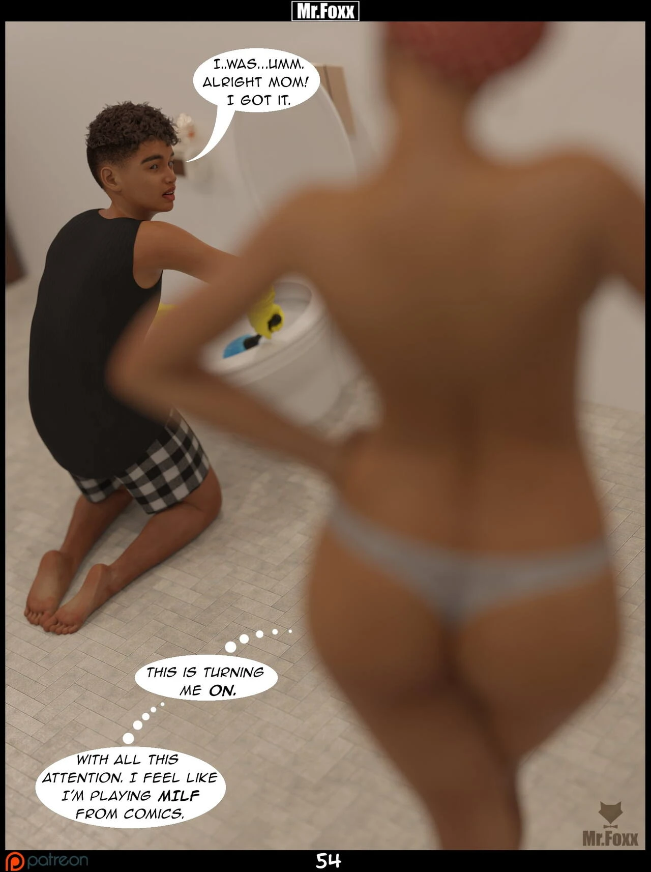 Chore Day porn comic picture 55