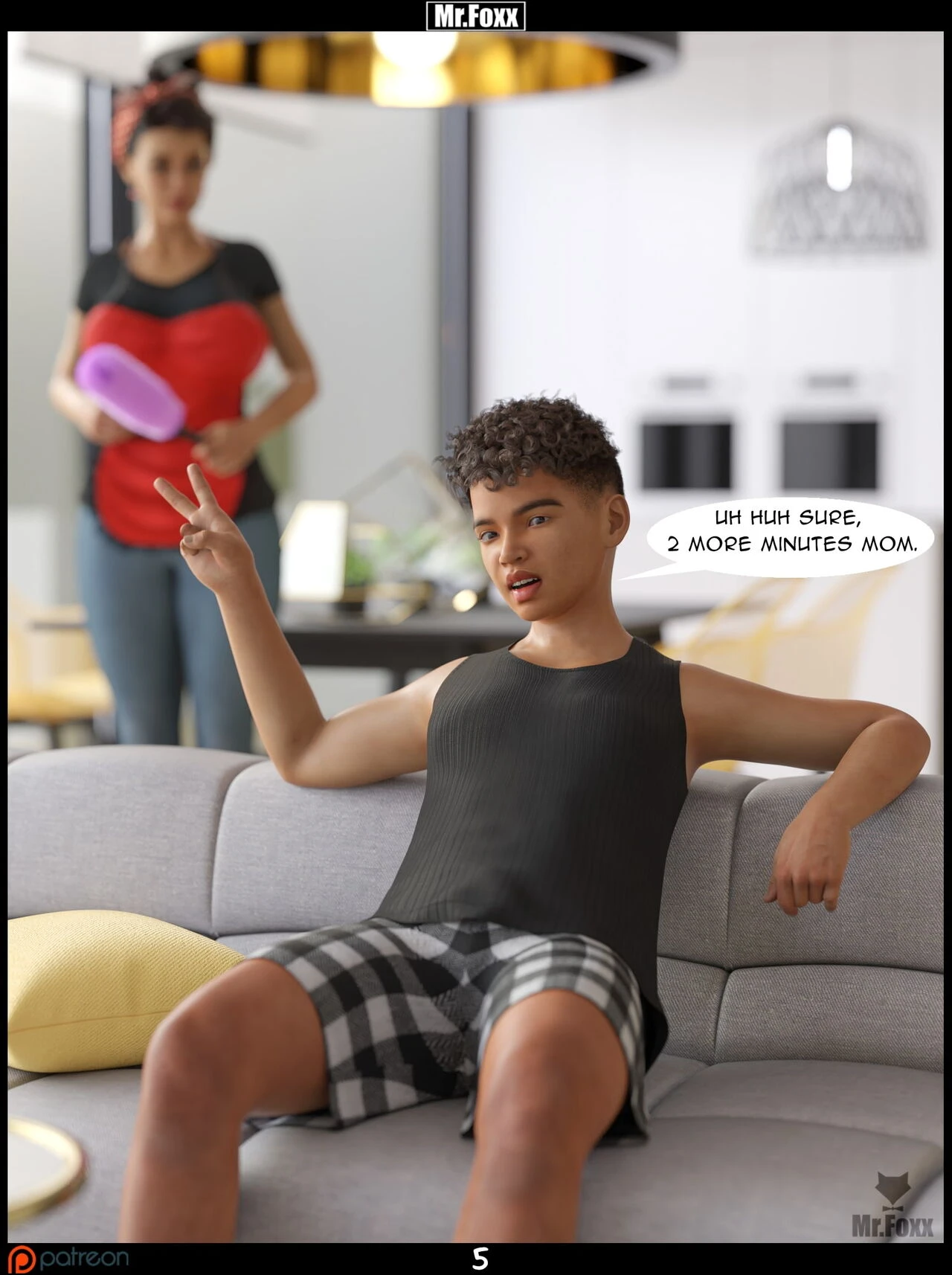 Chore Day porn comic picture 6