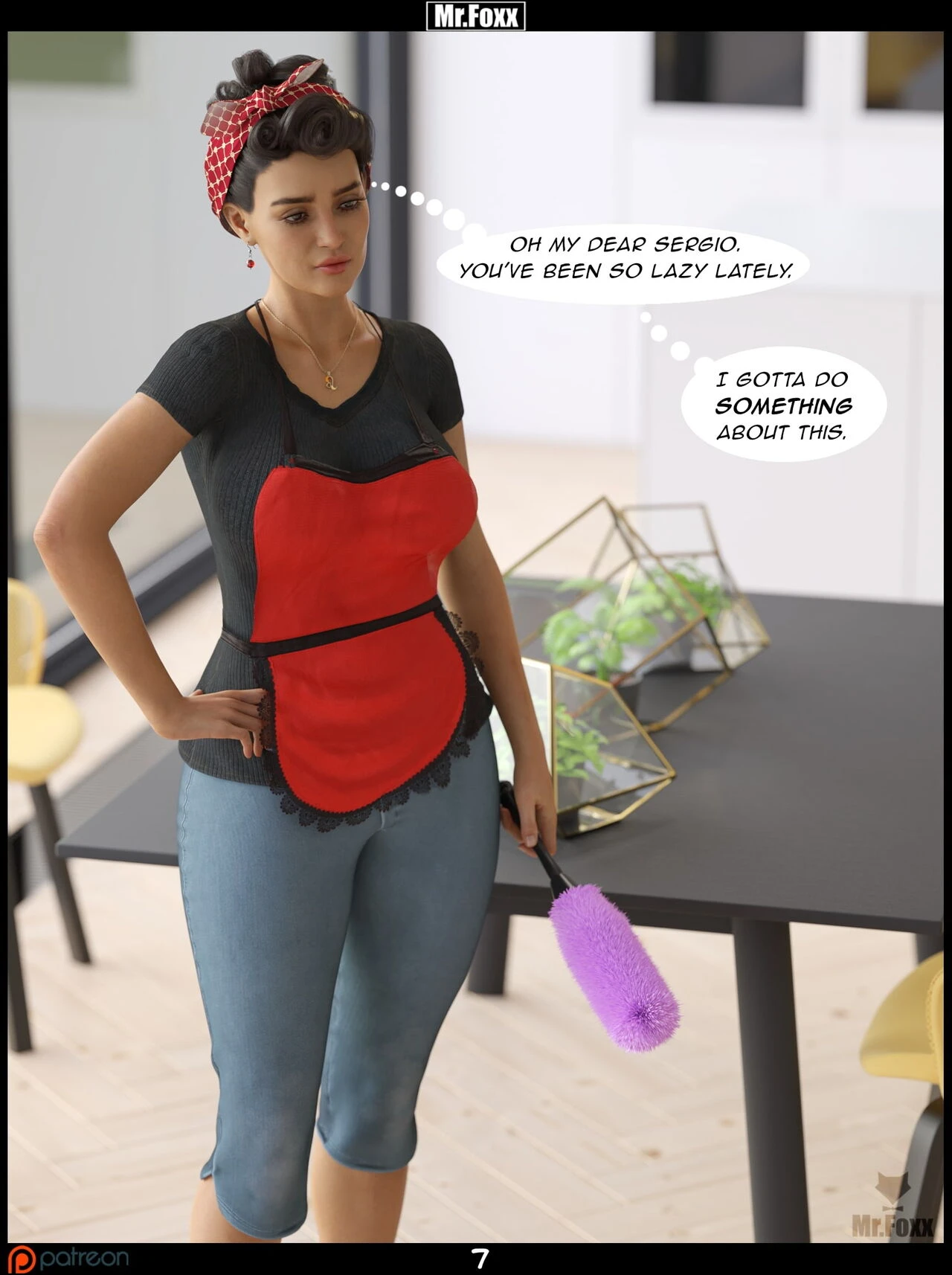 Chore Day porn comic picture 8