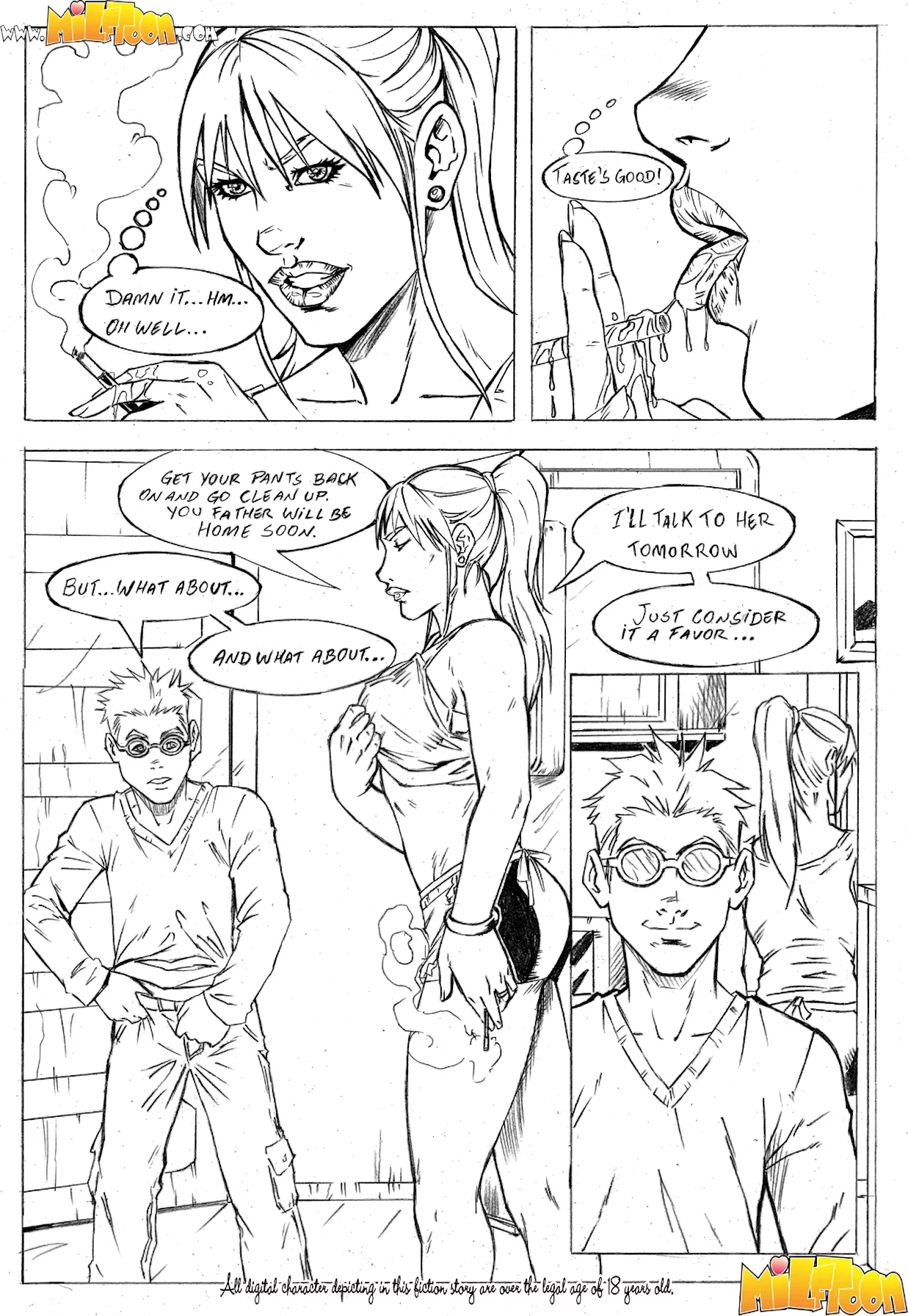 Chores porn comic picture 10