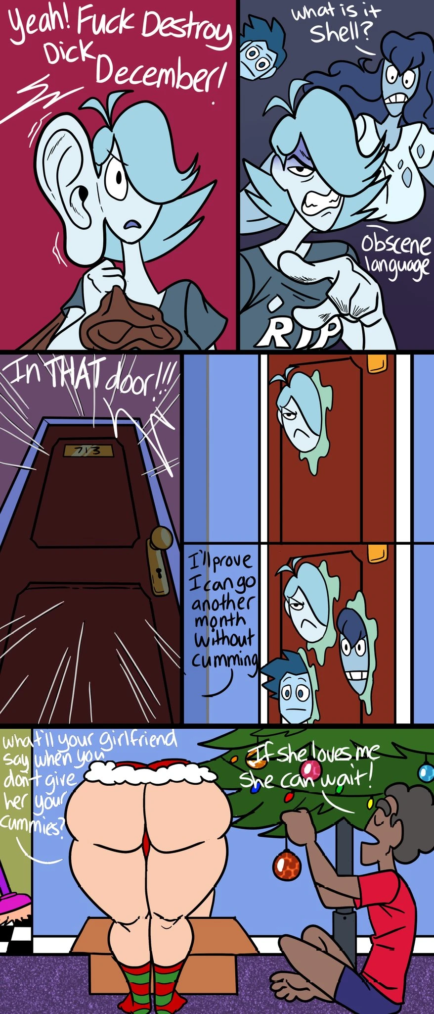 Christmas Crystal porn comic picture 5