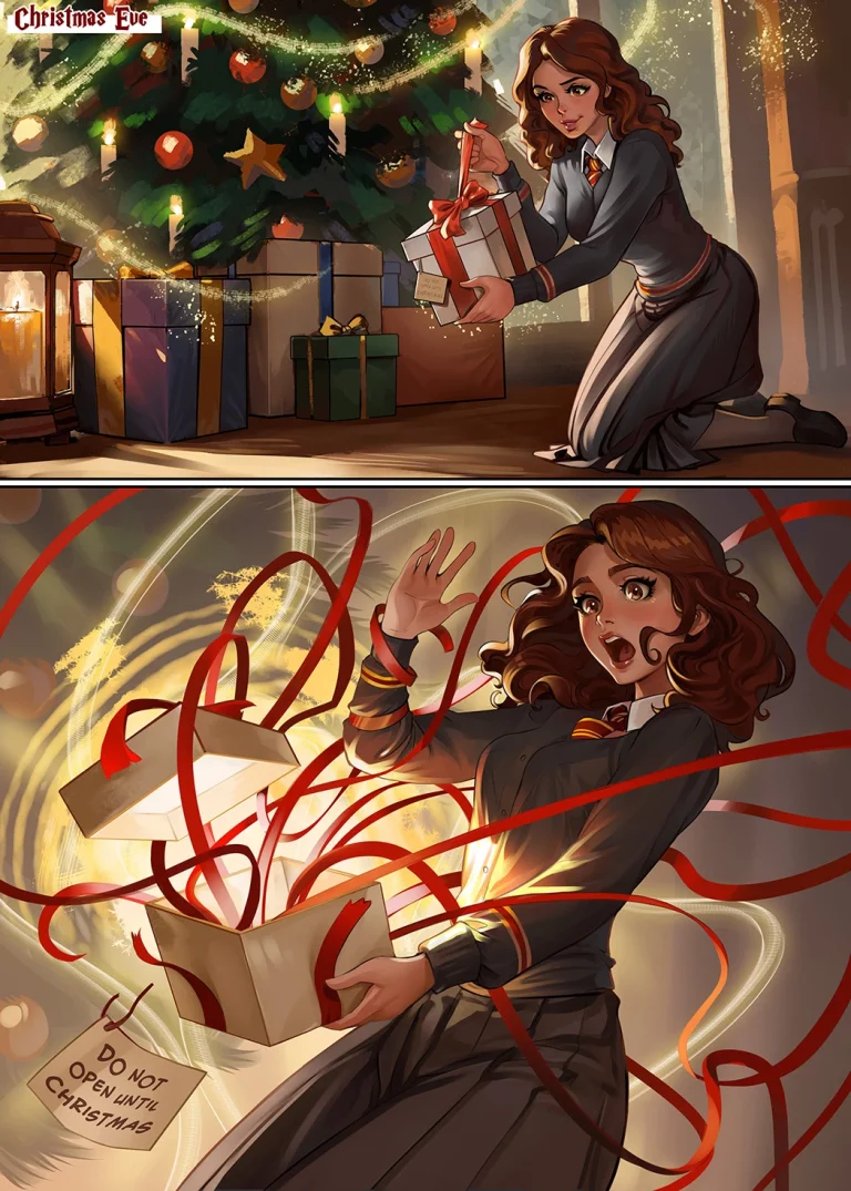 Christmas Gift porn comic picture 1